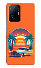 Palm Drive 80s Mi 11T Pro 5G Hard Case Back Cover by Casekaro