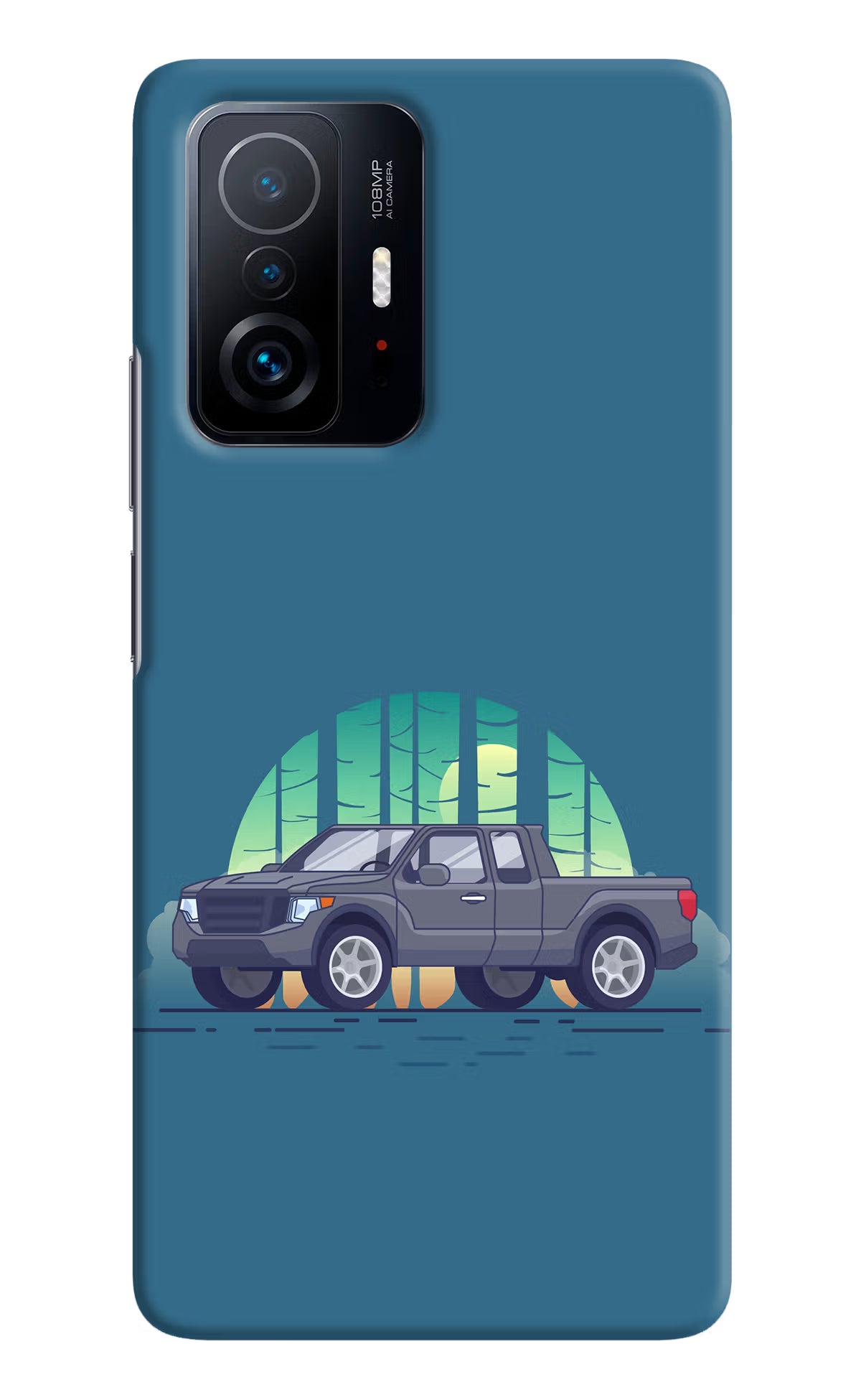 Retro Garage Vibe Mi 11T Pro 5G Hard Case Back Cover by Casekaro