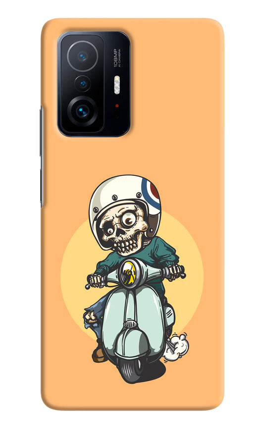 Undead Biker Mi 11T Pro 5G Hard Case Back Cover by Casekaro