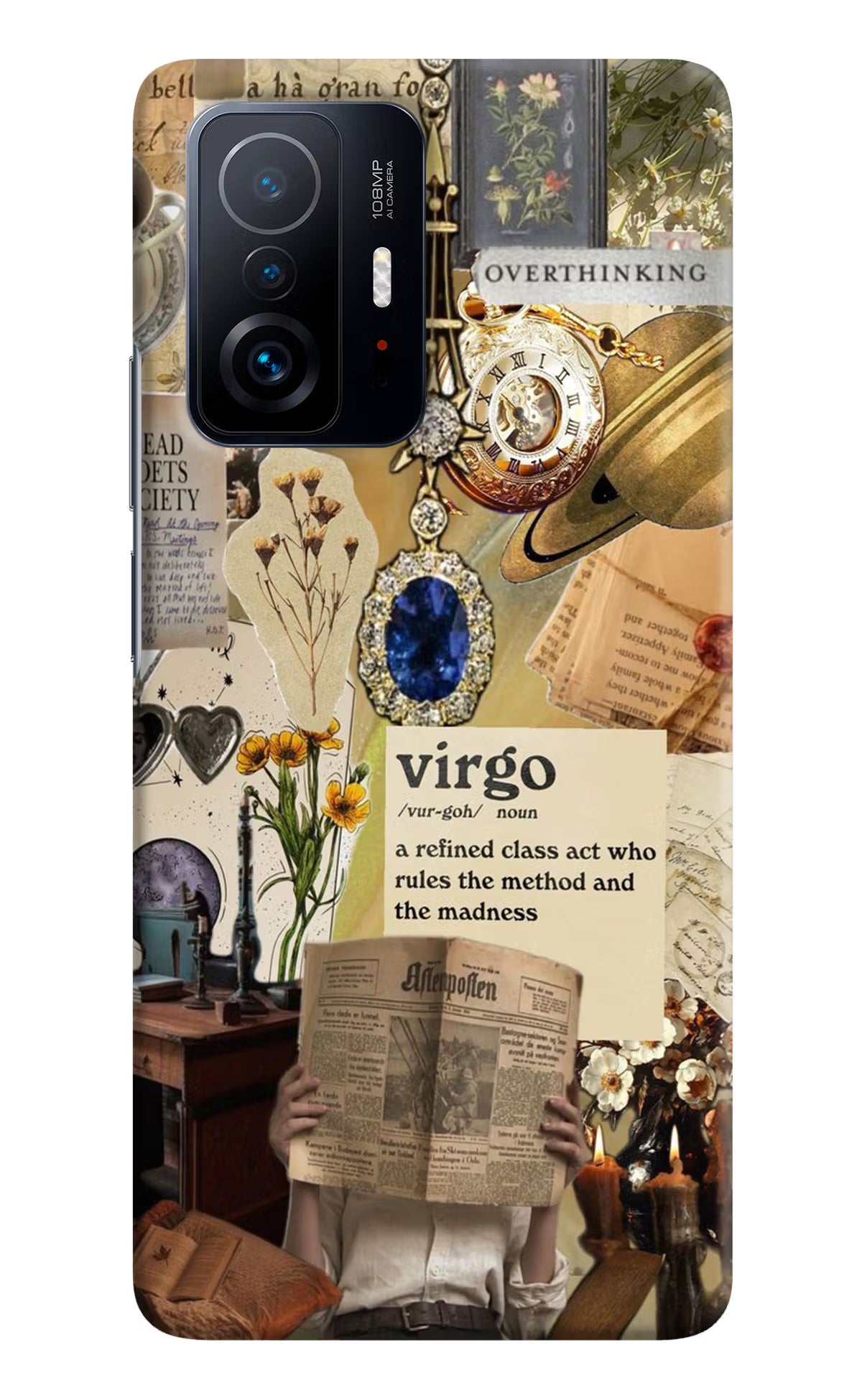 Virgo Zodiac Mi 11T Pro 5G Hard Case Back Cover by Casekaro