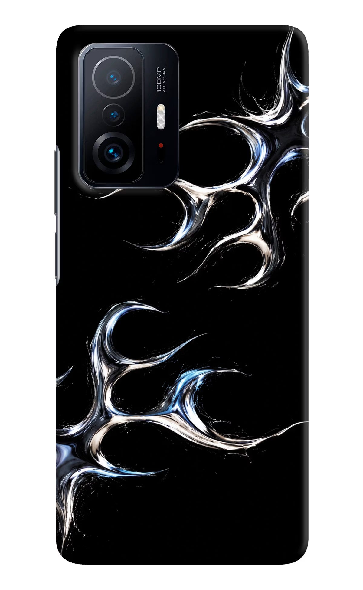 Chrome Tribal Mi 11T Pro 5G Hard Case Back Cover by Casekaro