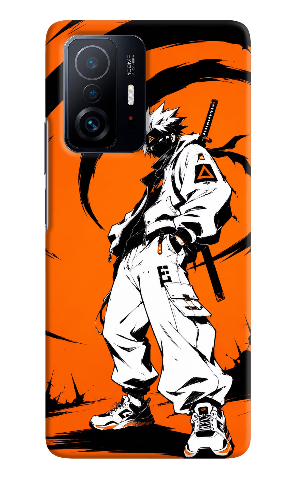 Street Samurai  Mi 11T Pro 5G Hard Case Back Cover by Casekaro