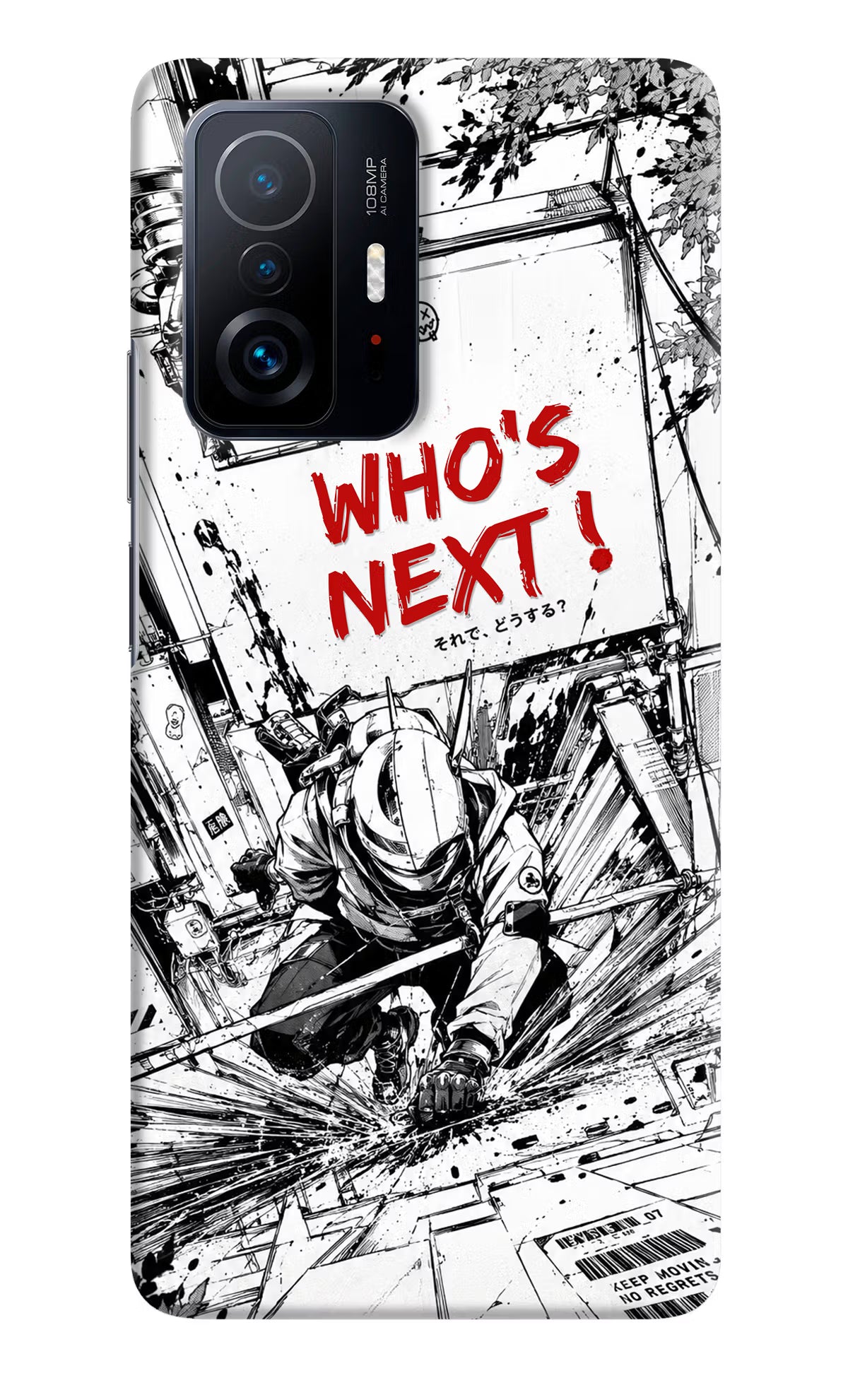 Who's Next Mi 11T Pro 5G Hard Case Back Cover by Casekaro