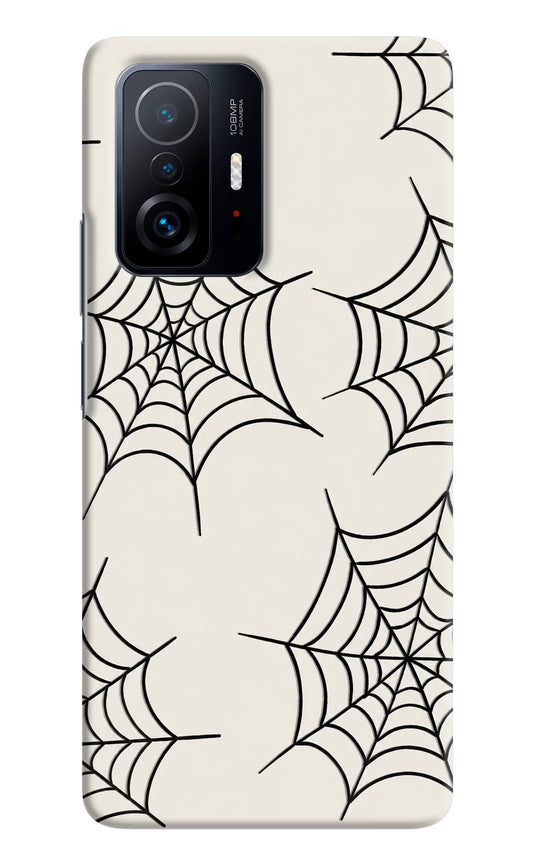 Spider Web Mi 11T Pro 5G Hard Case Back Cover by Casekaro