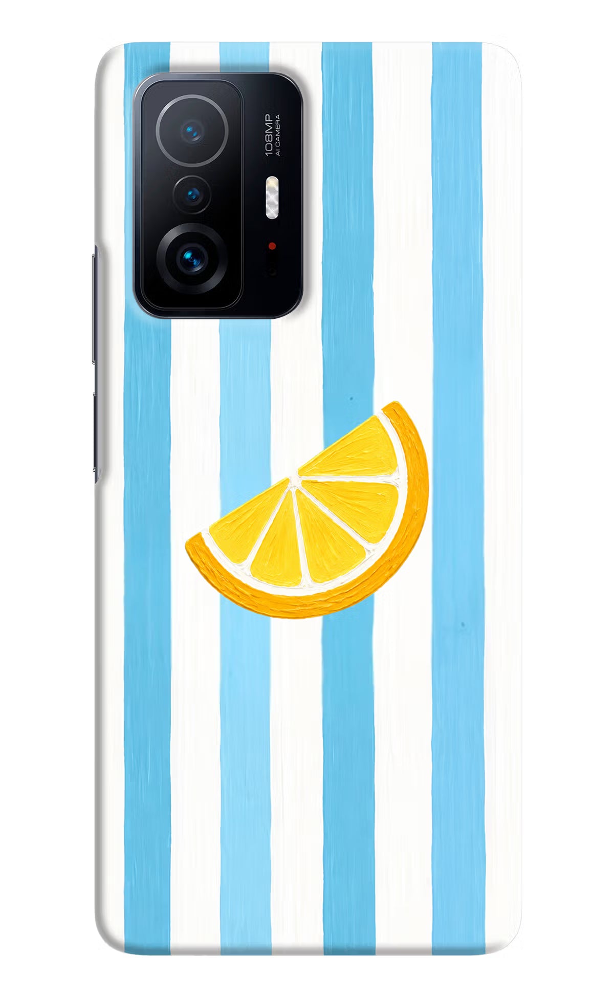 Summer Lemon Mi 11T Pro 5G Hard Case Back Cover by Casekaro