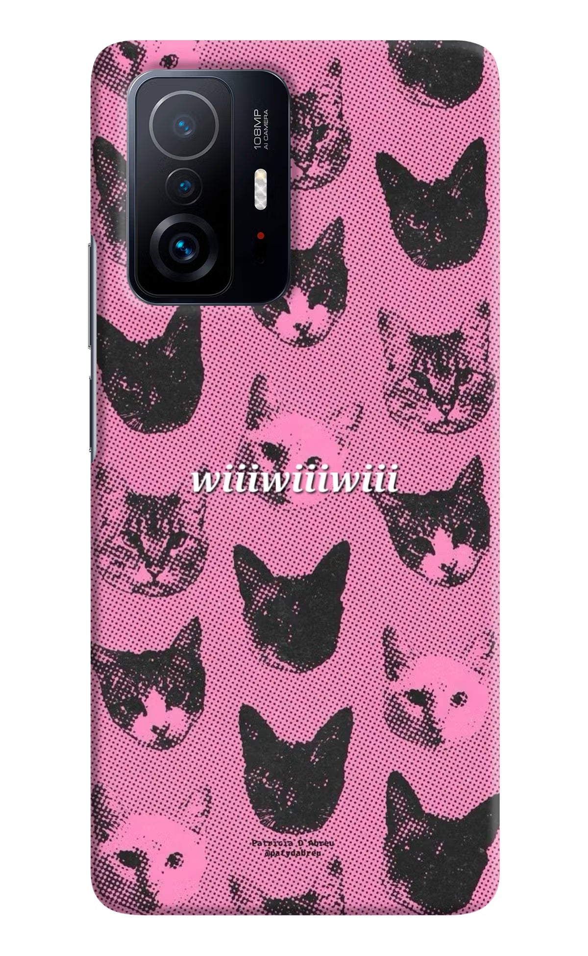 Pink Cats Mi 11T Pro 5G Back Cover