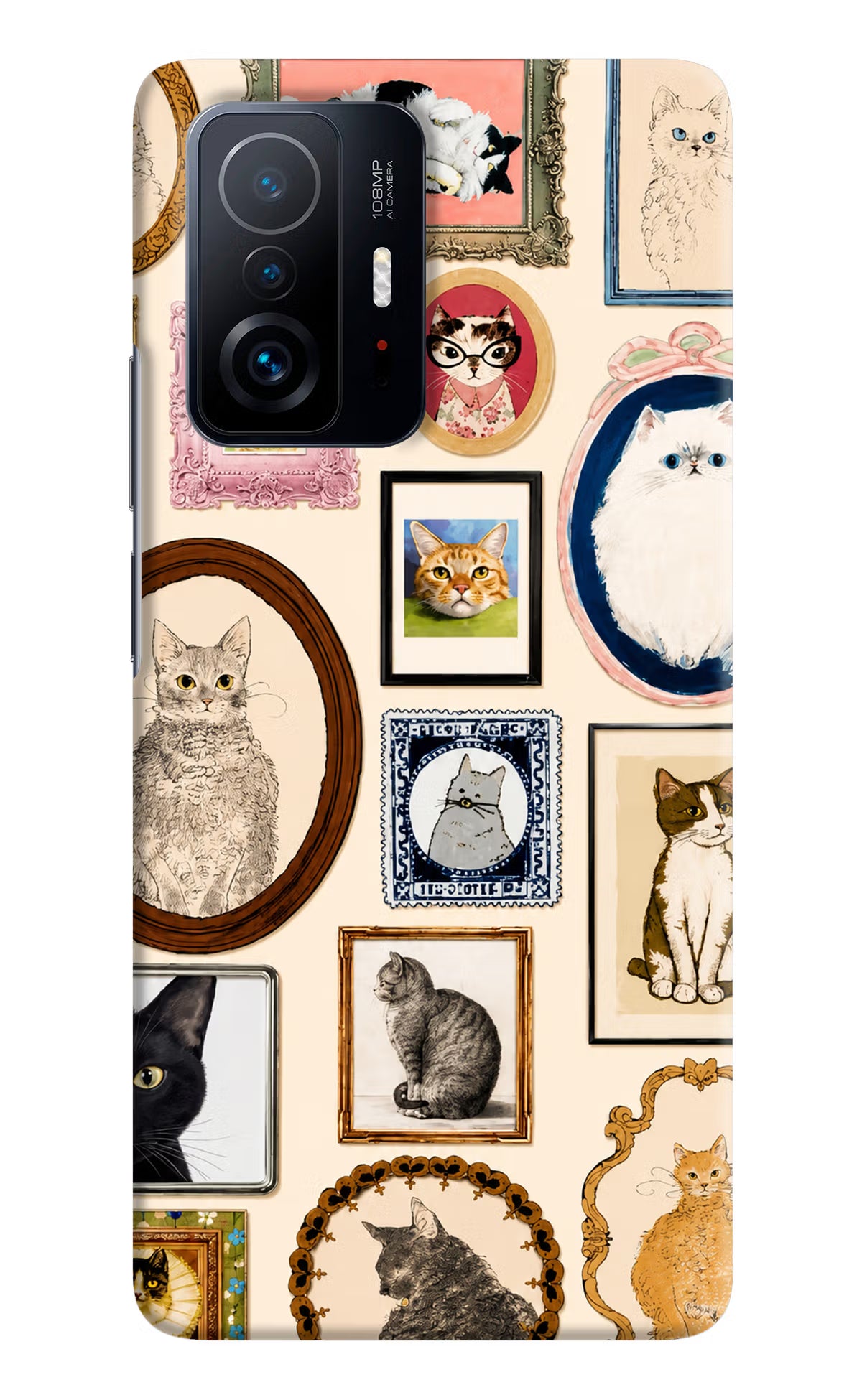 Mirror Cats Mi 11T Pro 5G Back Cover