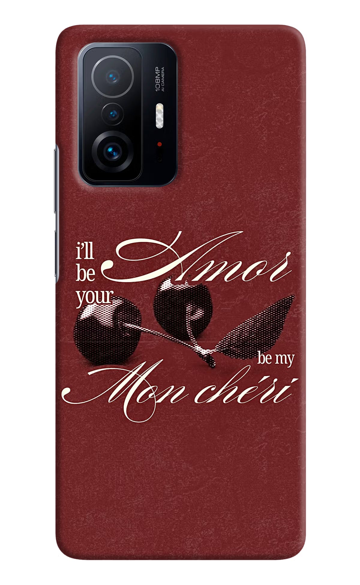 Velvet Cherry Mi 11T Pro 5G Back Cover