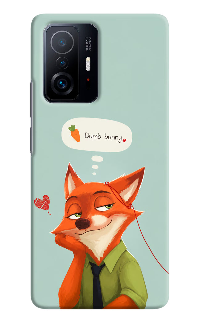 Nick Charm Mi 11T Pro 5G Hard Case Back Cover by Casekaro