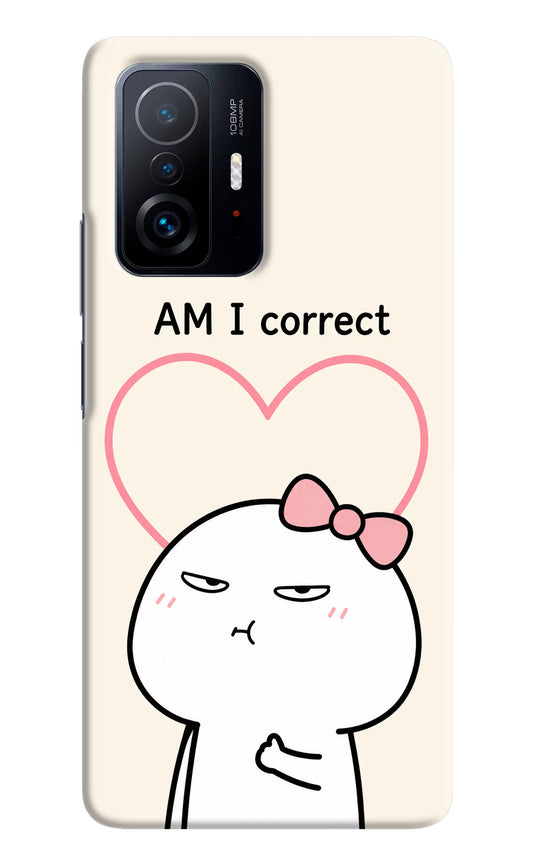 Always Right Mi 11T Pro 5G Hard Case Back Cover by Casekaro