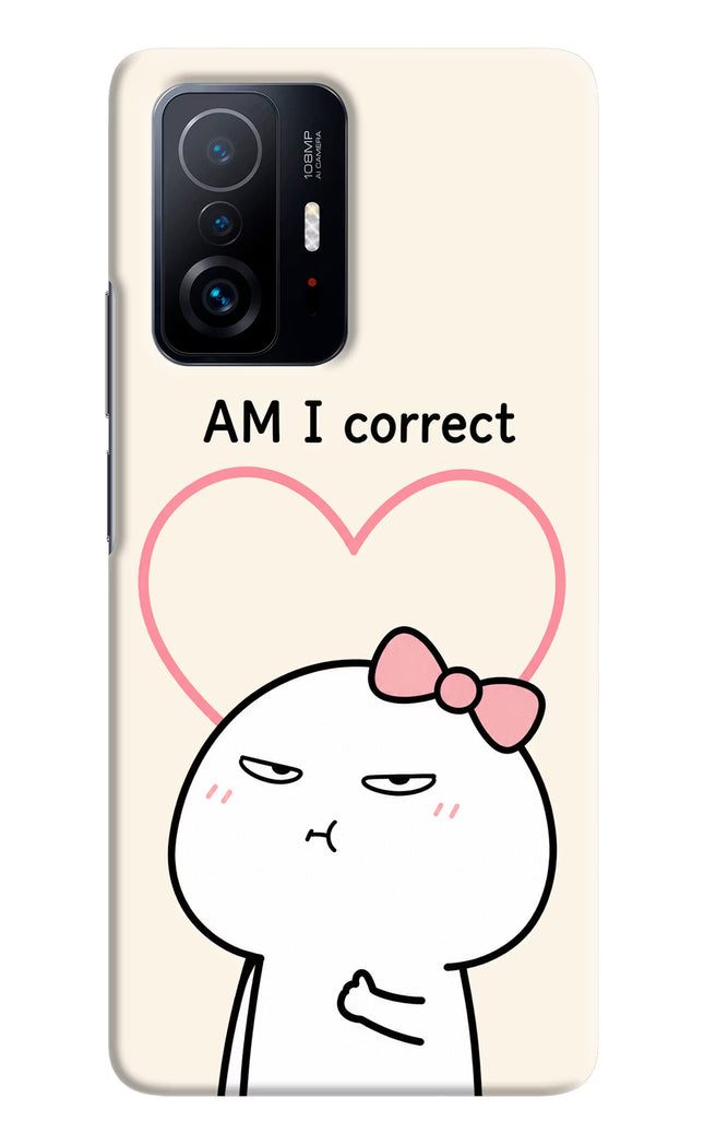 Always Right Mi 11T Pro 5G Hard Case Back Cover by Casekaro