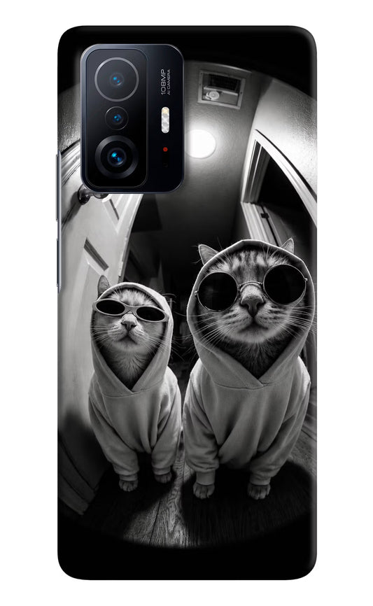 Hood Cats Mi 11T Pro 5G Hard Case Back Cover by Casekaro