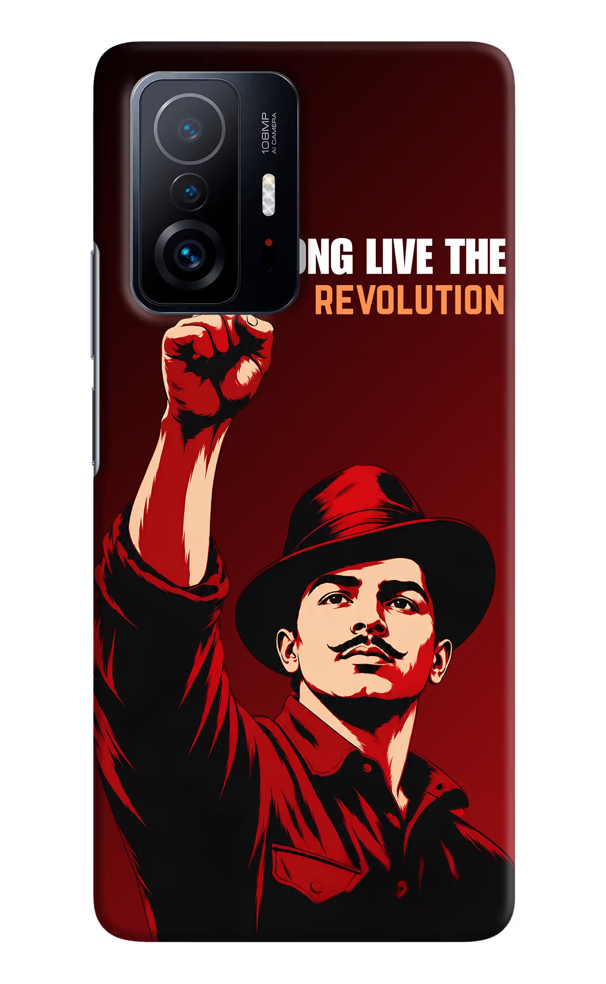 Bhagat Singh Revolution Mi 11T Pro 5G Back Cover