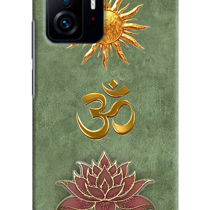 Om & Lotus Mi 11T Pro 5G Back Cover