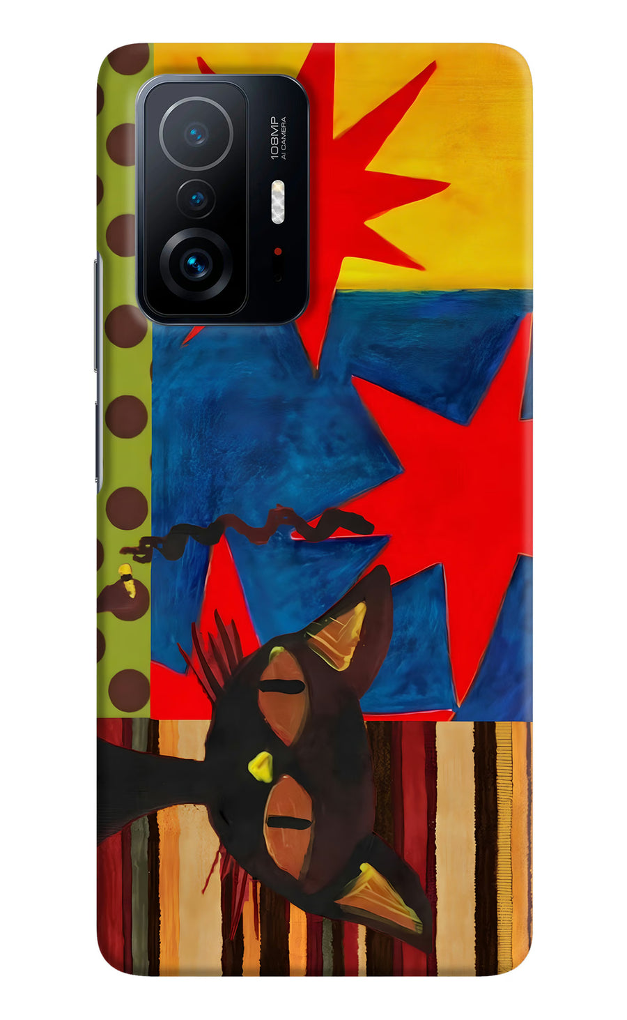 Pop Cat Mi 11T Pro 5G Back Cover, Hard case
