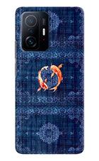 Koi Blue Mi 11T Pro 5G Back Cover