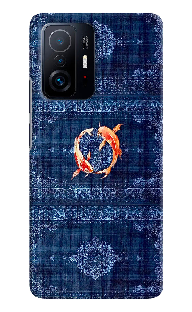 Koi Blue Mi 11T Pro 5G Hard Case Back Cover by Casekaro