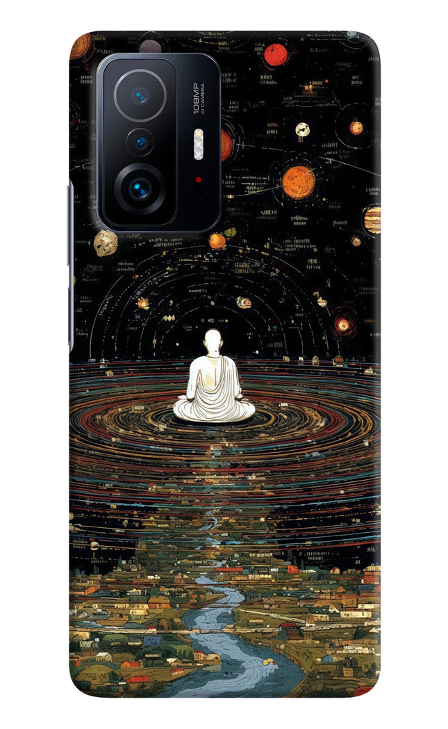Space Monk Mi 11T Pro 5G Hard Case Back Cover by Casekaro