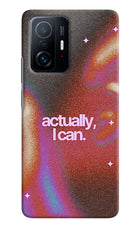 Pink Aura Mi 11T Pro 5G Back Cover