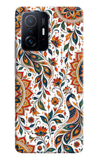 White Mayura Mi 11T Pro 5G Back Cover