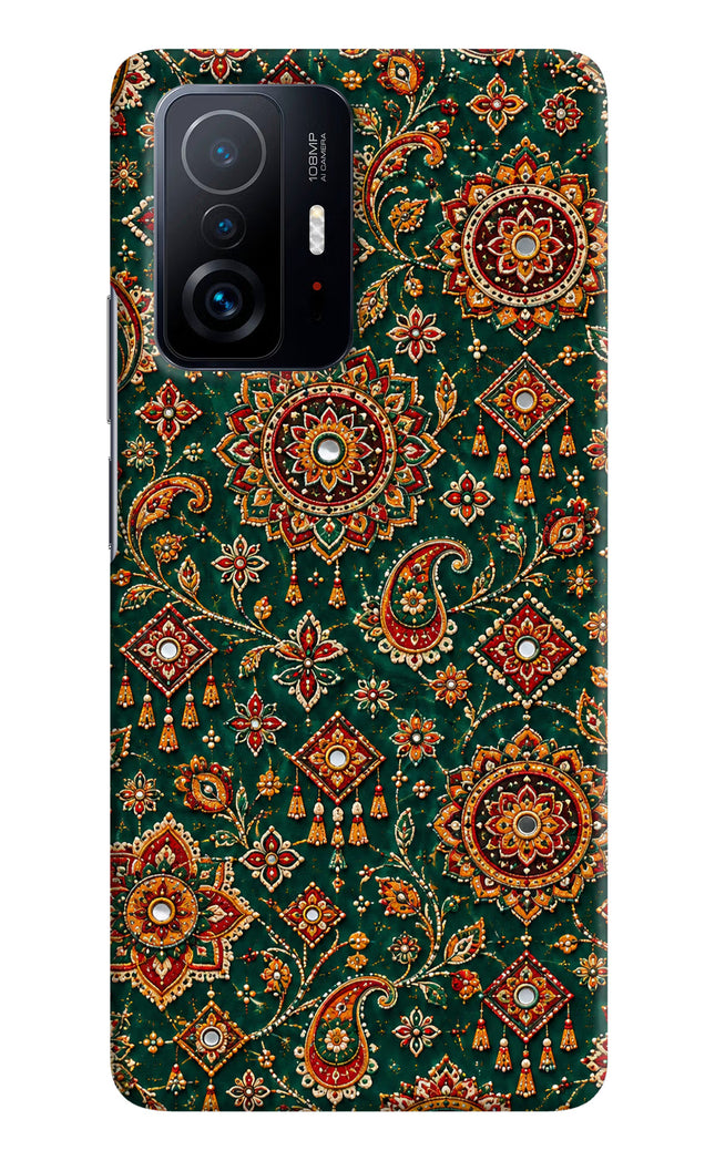 Green Pataka Mi 11T Pro 5G Hard Case Back Cover by Casekaro