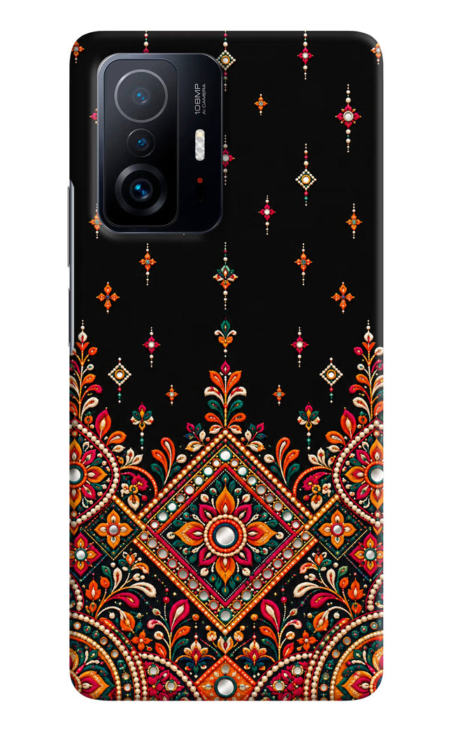 Noir Mehfil Mi 11T Pro 5G Hard Case Back Cover by Casekaro