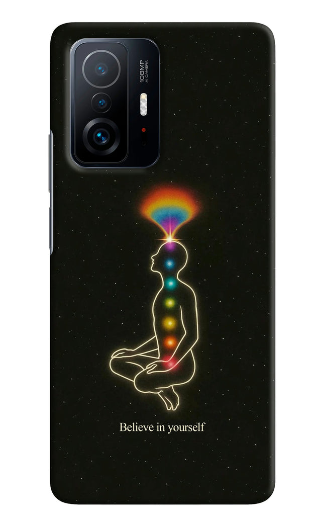 Believe in yourself Mi 11T Pro 5G Hard Case Back Cover by Casekaro