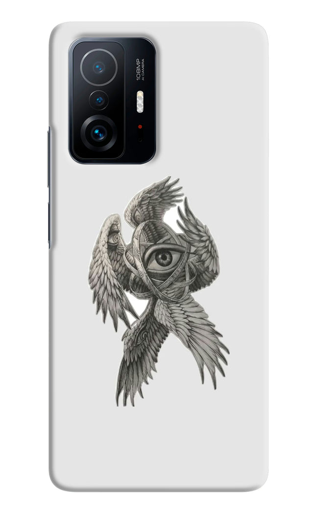 Accurate Angel Mi 11T Pro 5G Hard Case Back Cover by Casekaro