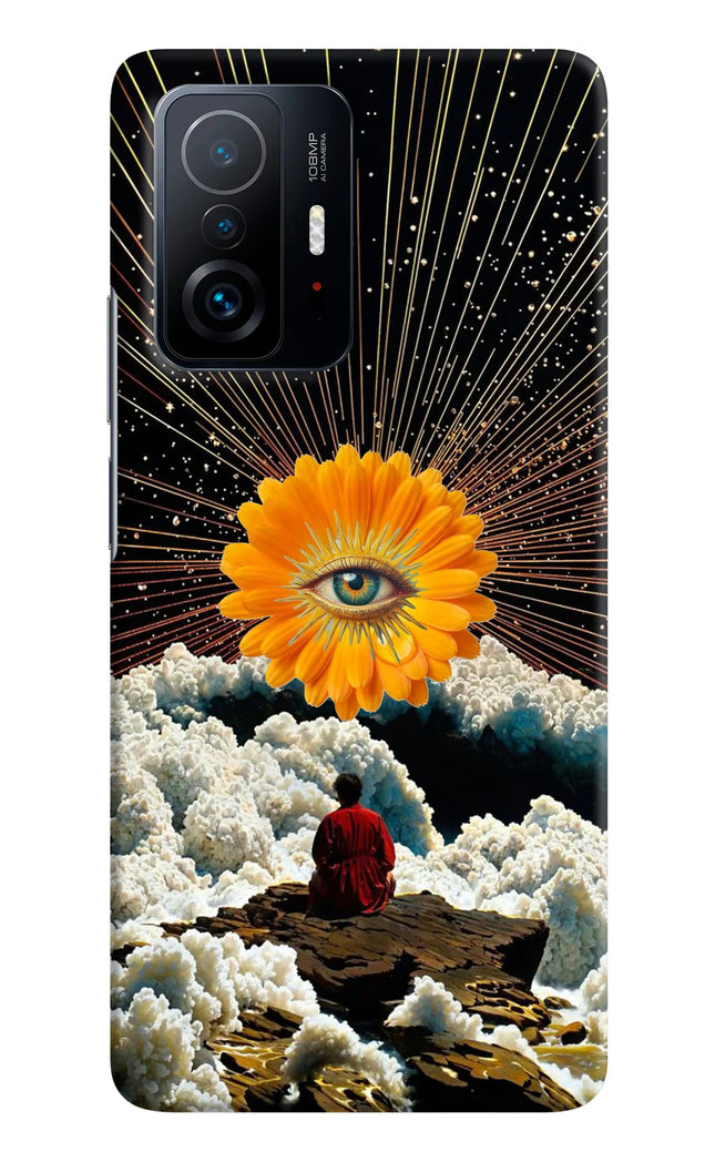 Cosmic Flower Mi 11T Pro 5G Hard Case Back Cover by Casekaro