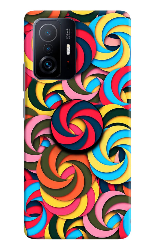 Spiral Pattern Mi 11T Pro 5G Pop Case by Casekaro