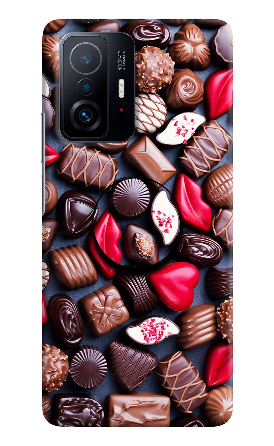 Chocolates Mi 11T Pro 5G Pop Case, Hard case