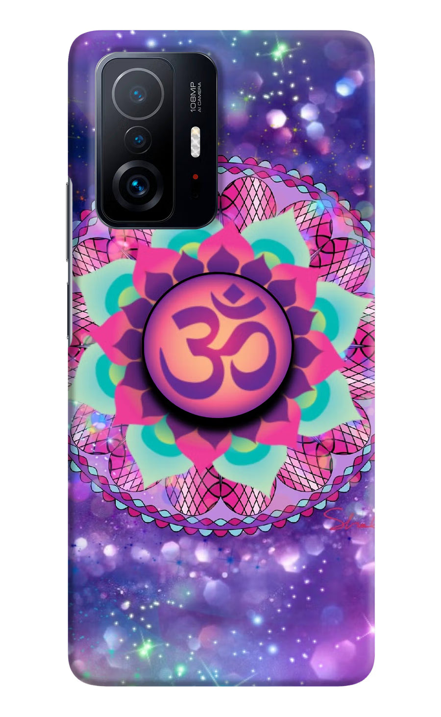 Om Purple Mi 11T Pro 5G Pop Case, Hard case