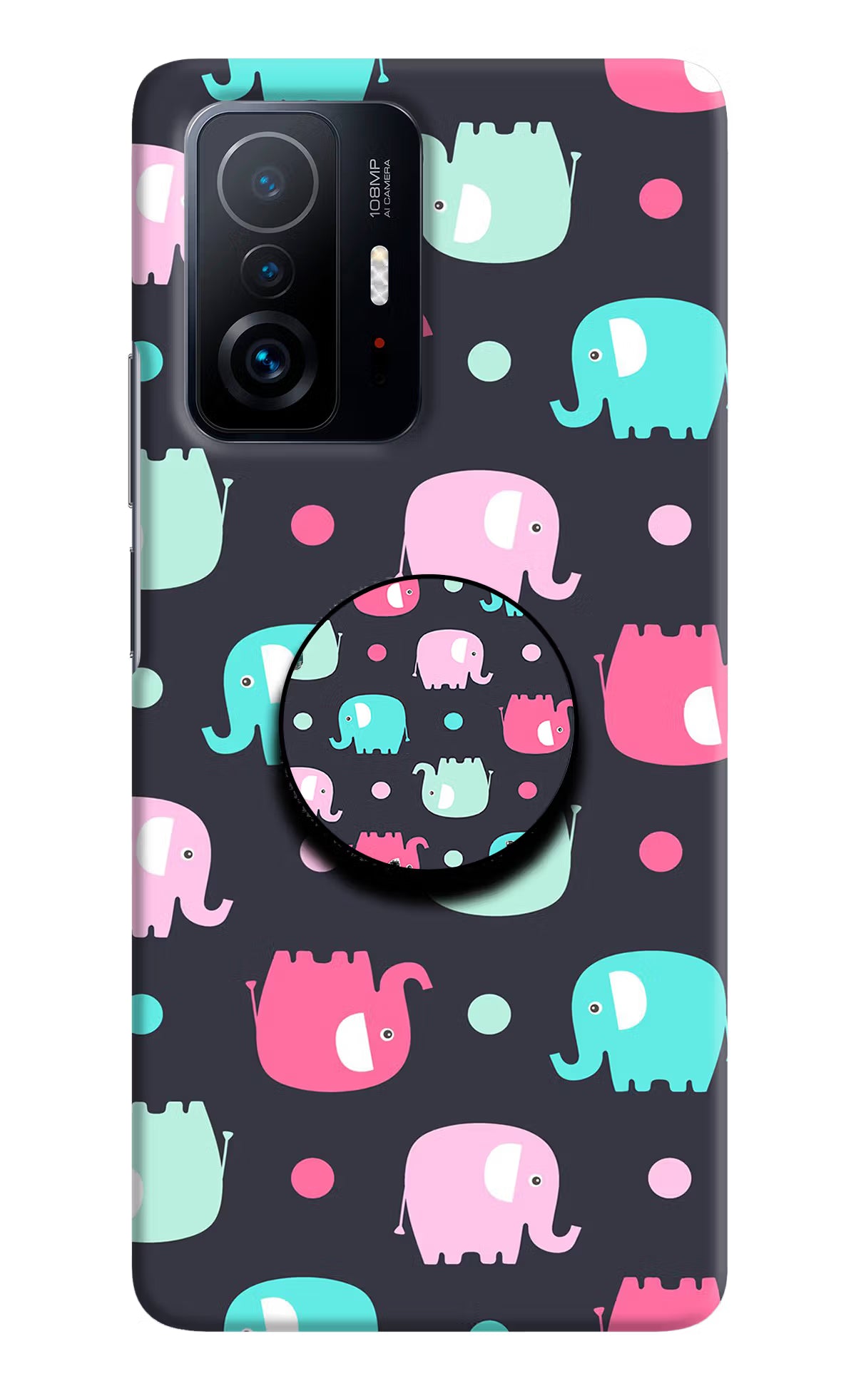 Baby Elephants Mi 11T Pro 5G Pop Case by Casekaro