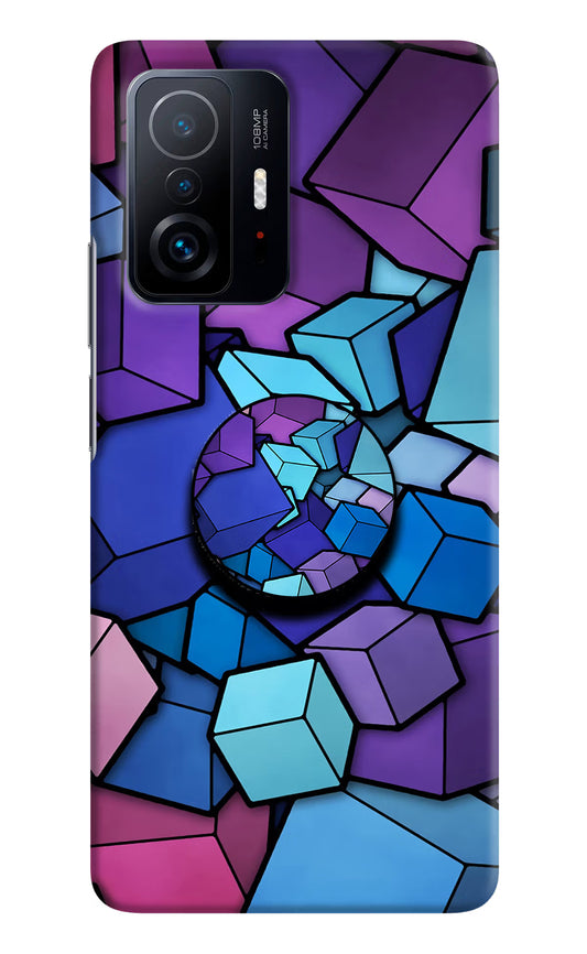 Cubic Abstract Mi 11T Pro 5G Pop Case by Casekaro