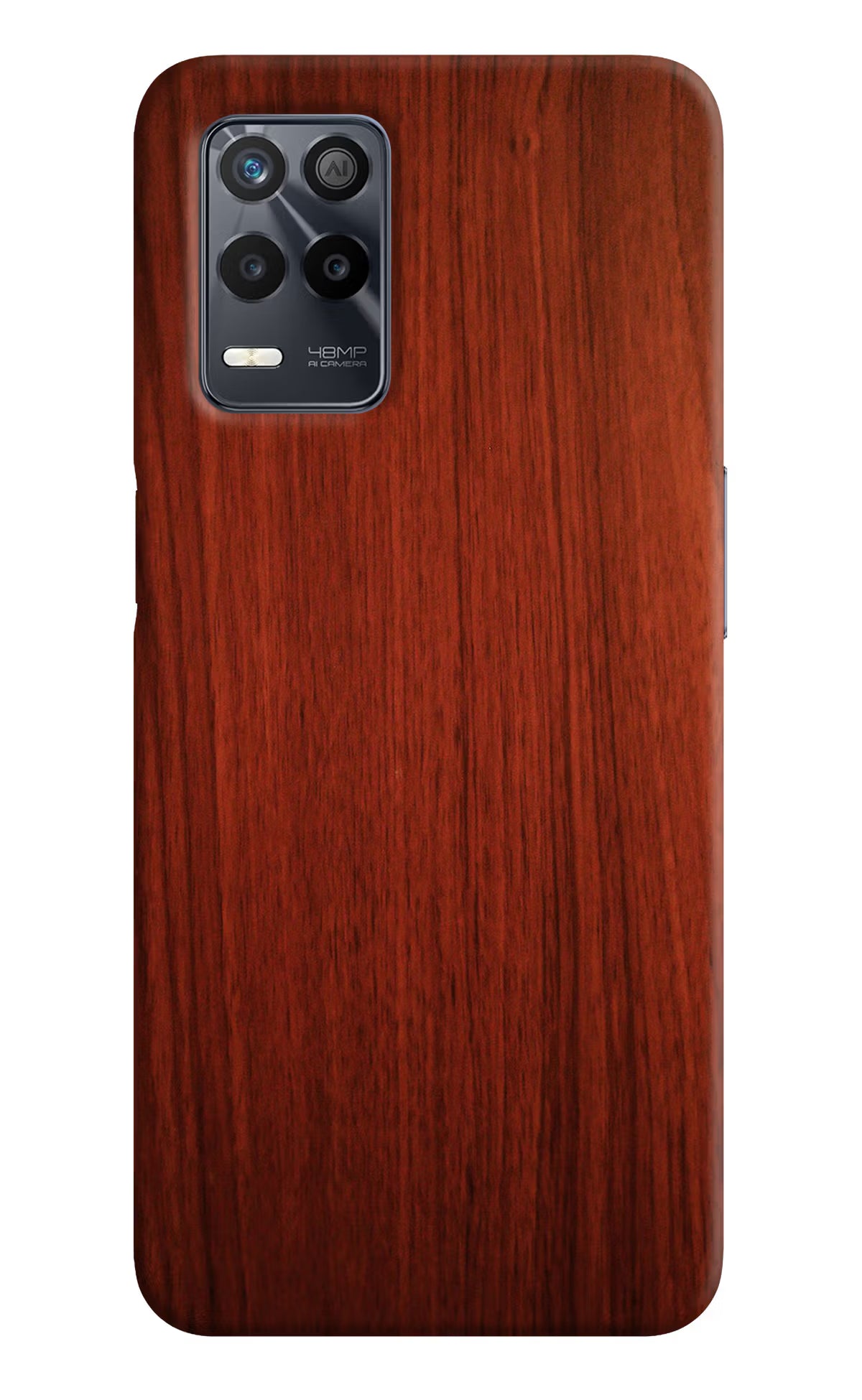 Wooden Plain Pattern Realme 9 5G Back Cover