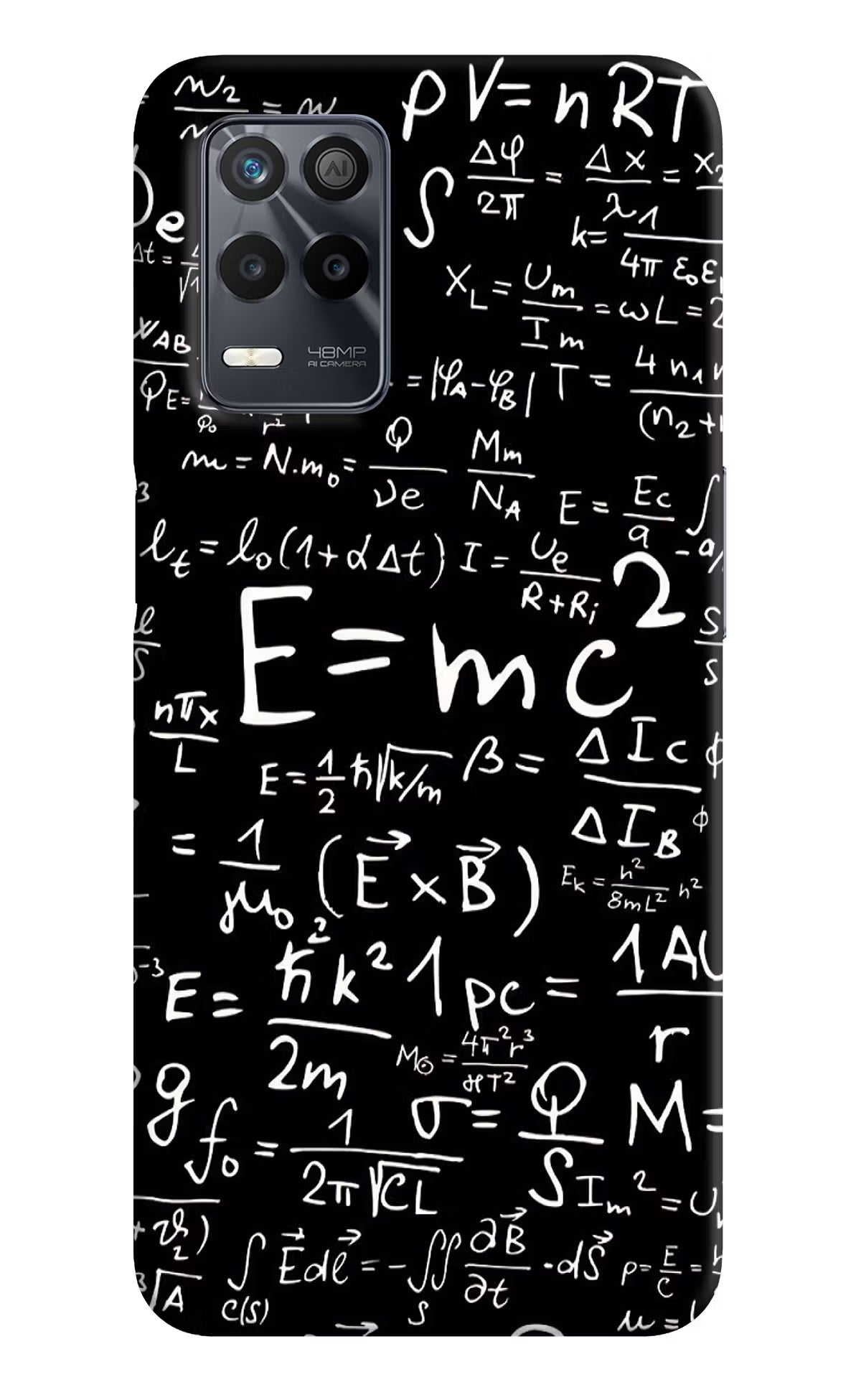 Physics Formula Realme 9 5G Back Cover