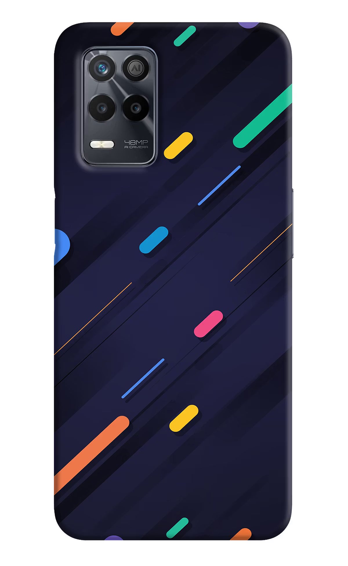 Abstract Design Realme 9 5G Back Cover
