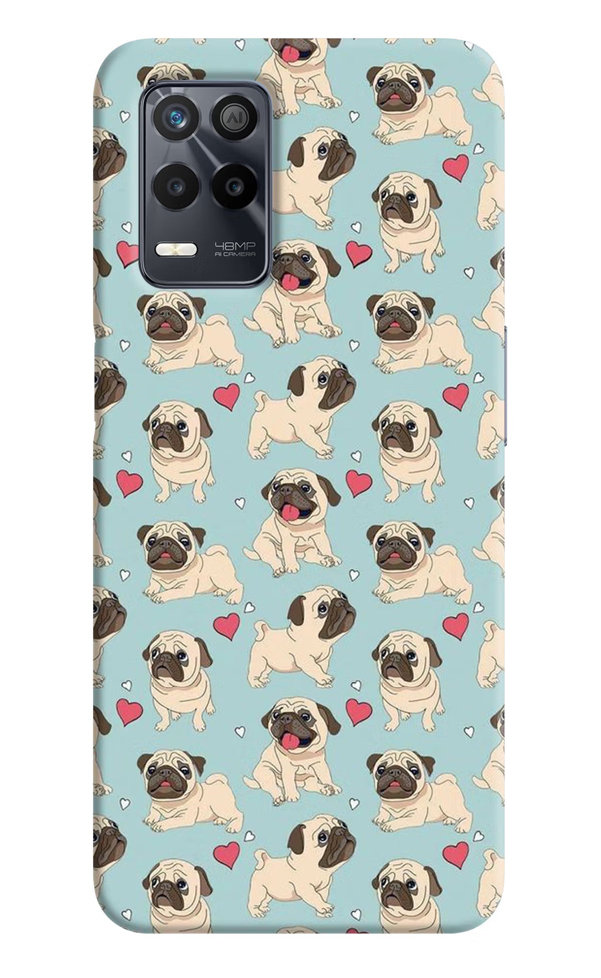 Pug Dog Realme 9 5G Back Cover