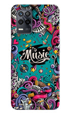 Music Graffiti Realme 9 5G Back Cover
