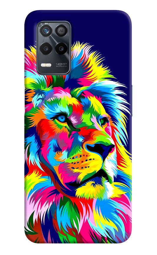 Vector Art Lion Realme 9 5G Back Cover