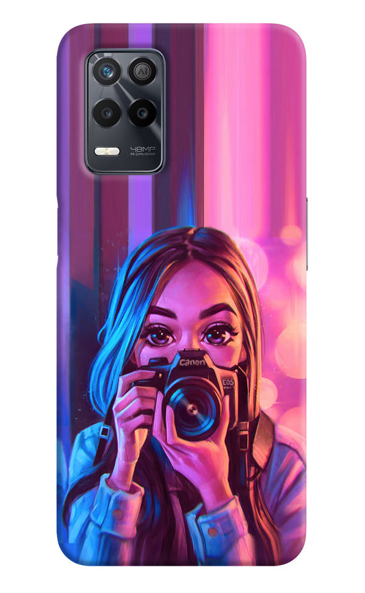 Girl Photographer Realme 9 5G Back Cover