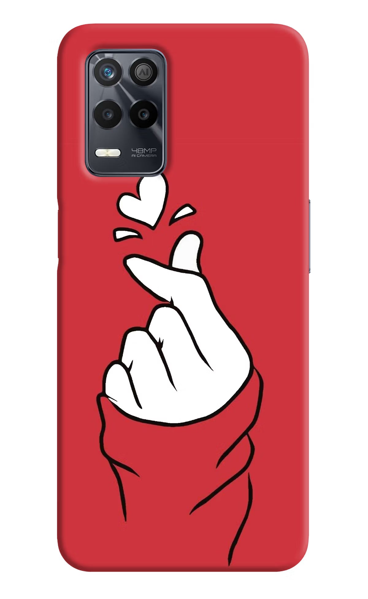Korean Love Sign Realme 9 5G Back Cover