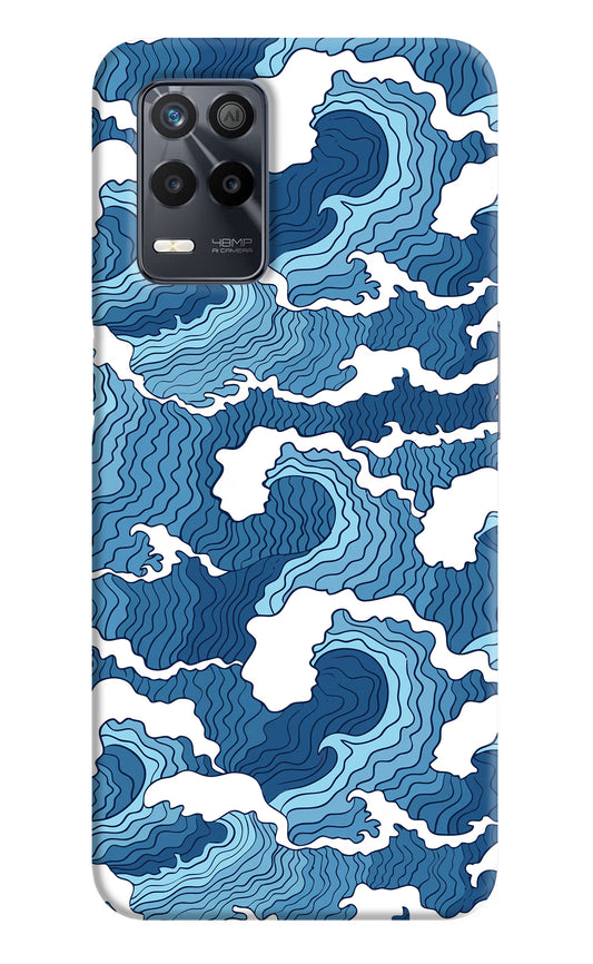 Blue Waves Realme 9 5G Back Cover