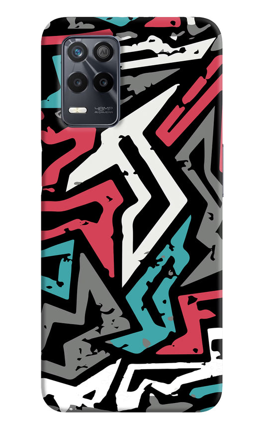 Geometric Graffiti Realme 9 5G Back Cover