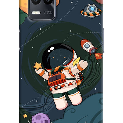 Cartoon Astronaut Realme 9 5G Back Cover
