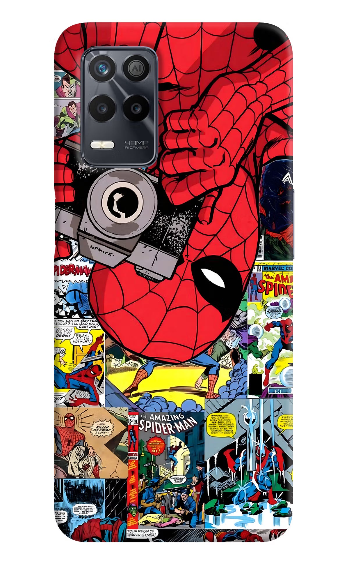 Spider Man Realme 9 5G Back Cover
