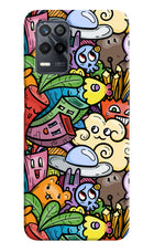 Veggie Doodle Realme 9 5G Back Cover