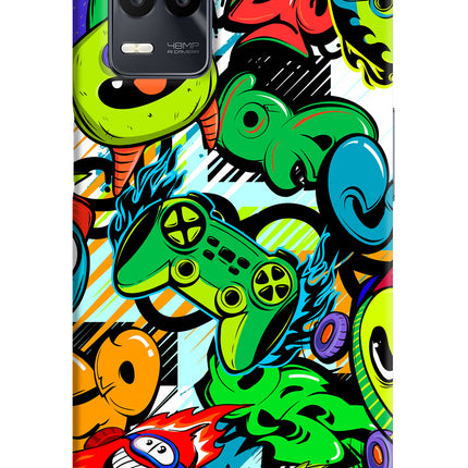 Game Doodle Realme 9 5G Back Cover