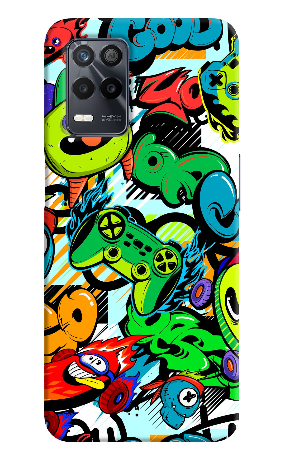 Game Doodle Realme 9 5G Back Cover