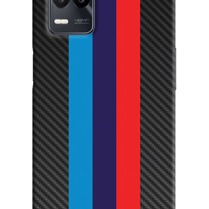 BMW Stripes Pattern Realme 9 5G Back Cover